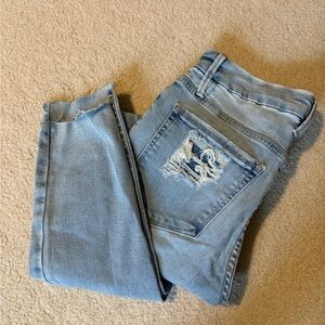 Good American Light Wash High-Rise Jeans